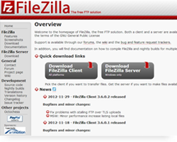 FileZilla FTP